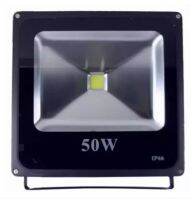 โคมไฟสปอร์ตไลท์ Spot light led 50W แสงวอร์มไวท์ Warmwhite (Black) (0409)