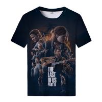 The Last Of Us Part II T-Shirt Game 3D Printed Streetwear Men Women Fashion Oversized T Shirt Harajuku Cosplay Tees Tops Clothes