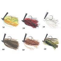 【CW】 10g Silicone Bass Jig Skirts Buzzbait Bait Wobbler Rubber Skirt Pike Walleye Beard Fishing Fly Swim Pesca