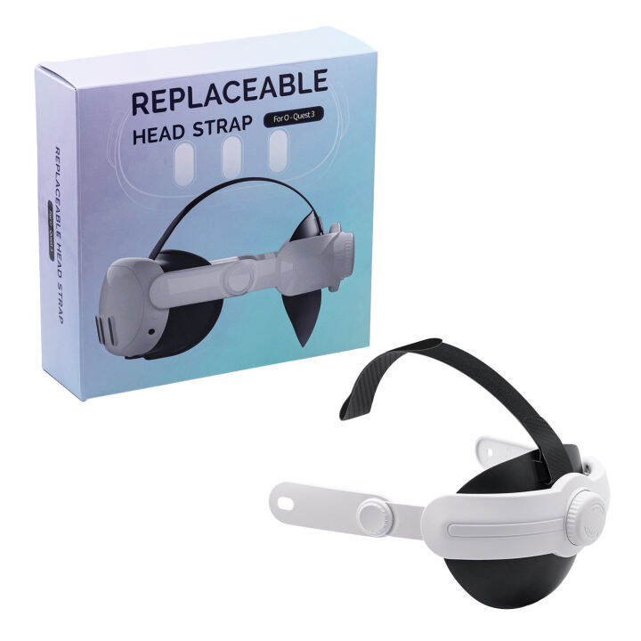 iPlay Adjustable Head Strap Reduce Pressure Headband for Oculus Quest 3