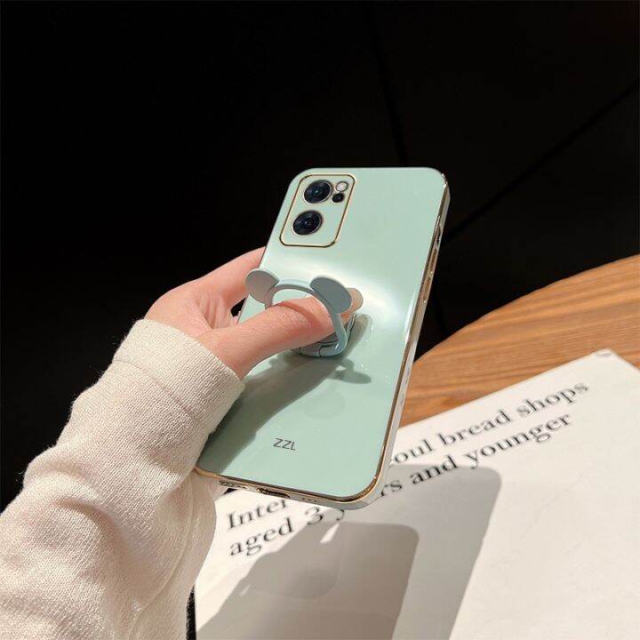 ป้องกันเลนส์กล้องชุบเคสแบบนิ่ม-realmec53ปลอกโทรศัพท์มือถือ-realme-เคสโทรศัพท์หมีขาตั้งโทรศัพท์