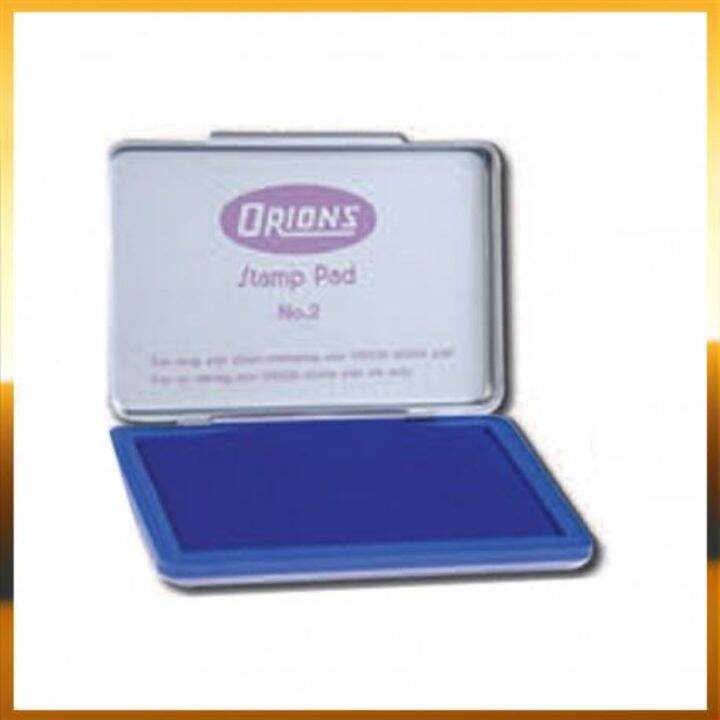 Orions Stamp Pad No. 2 Red/ Blue/ Violet/. Black Lazada PH