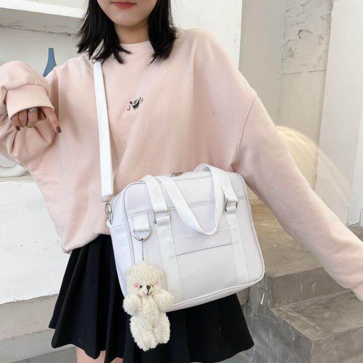 japanese-original-homemade-kj-uniform-bag-student-girl-one-shoulder-diagonal-bag-portable-casual-bag-two-dimensional-commuter-bag