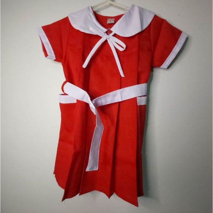 Red Dress School uniform for Day care | Lazada PH