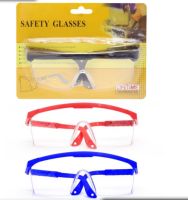 แว่นตานิรภัย สีดำเลนส์เหลือง วัสดุ Plastic A ทนแรงกระแทก บีบีกัน แว่นตาป้องกัน Safety glasses