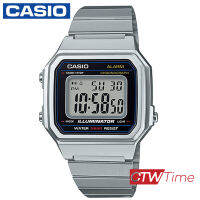 CASIO Standard นาฬิกาข้อมือผู้ชาย,ผู้หญิง รุ่น B650WD-1ADF (สีเงิน)