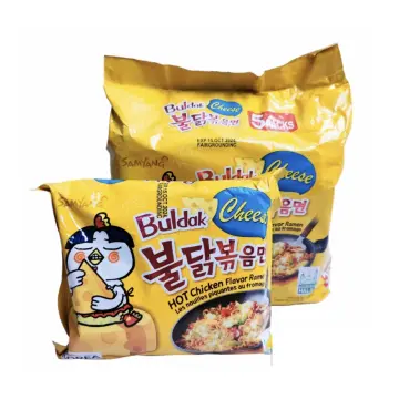 Instant Noodles Cheese/Hot Chicken 700g/140gx5bagsBuldak Samyang Korean