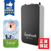 IonFresh สำหรับ PM2.5 สวมใส่แบบพกพาเครื่องฟอกอากาศเครื่องกำจัดไฟฟ้าสถิต Mini USB ตัวฟอกอากาศเครื่องกำเนิดไอออนลบ Anion ฝุ่นละอองเกสรไรควันโอโซน (Made in Japan)