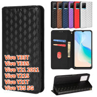 เคสกระเป๋าสตางค์หนังพลิก3D Aweven สำหรับ Vivo Y33S Vivo Y33T Vivo Y21 2021 Vivo Y21 S Vivo Y21 T รูปแบบสเตอริโอธุรกิจเคสพลิกช่องเสียบบัตรสำหรับ Vivo Y35 5G Vivo Y72 5G Vivo Y52 5G เคสโทรศัพท์กระเป๋าสตางค์ TPU PU นิ่ม5G