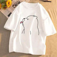 ? เสื้อยืดคอกลม ลายน่ารักสดใส วัยรุ่นต้องชอบ ? T-1151