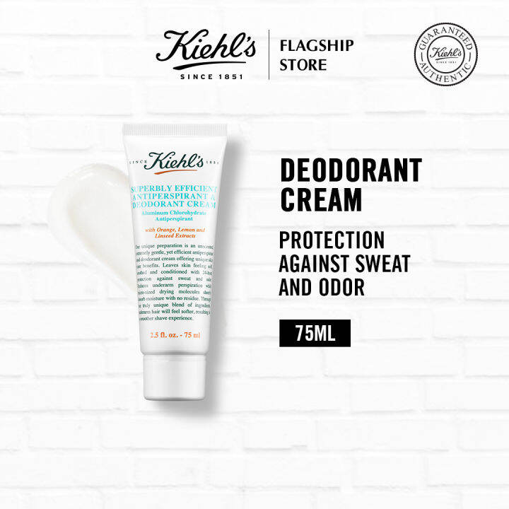 Kiehl’s Superbly Efficient Antiperspirant & Deodorant Cream 75ml