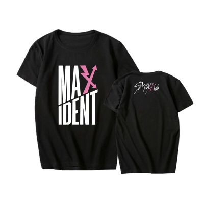 Stray Kids t shirts SKZ Maxident Album t-shirt Cotton Premium Quality Kpop Fans tees