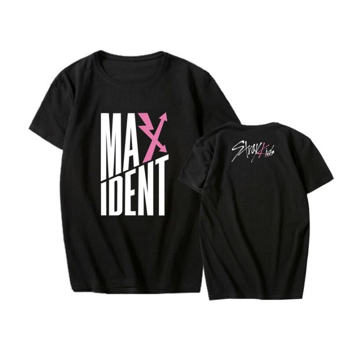 stray-kids-t-shirts-skz-maxident-album-t-shirt-cotton-premium-quality-kpop-fans-tees
