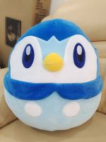 Pokemon Piplup ตุ๊กตาหนานุ่มตุ๊กตาหนานุ่มและนุ่มภาพเคลื่อนไหวอุปกรณ์ต่อพ่วงหมอนของเล่นตุ๊กตายัดนุ่น35ซม./13.7นิ้ว