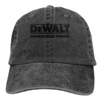 HBHYE LOGO customizeSun Hat Dewalt Power Tools Logo Retro Distressed Washed cap Custom printing Peaked cap