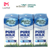Sữa tươi tiệt trùng nguyên kem nhập khẩu Úc Meadow Fresh 200ml hộp.