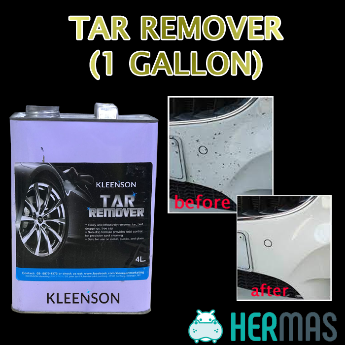 【Kleenson】Tar Remover 1 Gallon Remove Bird Dropping Tar & Tree Sap