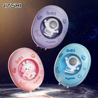 JIASHI เครื่องอุ่นไฟฟ้า USB ชาร์จได้แบบพกพาที่อุ่นมือนักบินอวกาศสีสันสดใสที่อุ่นมือนักบินอวกาศขนาดเล็ก