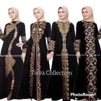 HOT”Gallery Of The Latest turkey abaya arab abaya saudi abaya เสื้อคลุมมุสลิม สีดํา 818