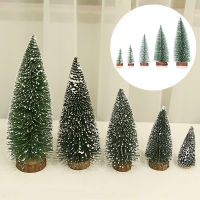 JUCHEN 1PC อุปกรณ์คริสต์มาส Cedar Desktop Decoration Mini Christmas Tree Xmas Gift Happy Christmas