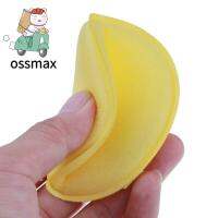 OSSMAX เครื่องมือทำความสะอาดบ้านและรถยนต์ความหนาแน่นสูงชุดทำความสะอาดรถเครื่องมือทำความสะอาดรถยนต์อุปกรณ์รถยนต์แวกซ์ Applicator โฟมฟองน้ำถูผ้าฝ้ายแผ่นฟองน้ำหุ้มผ้าขนหนูทำความสะอาด