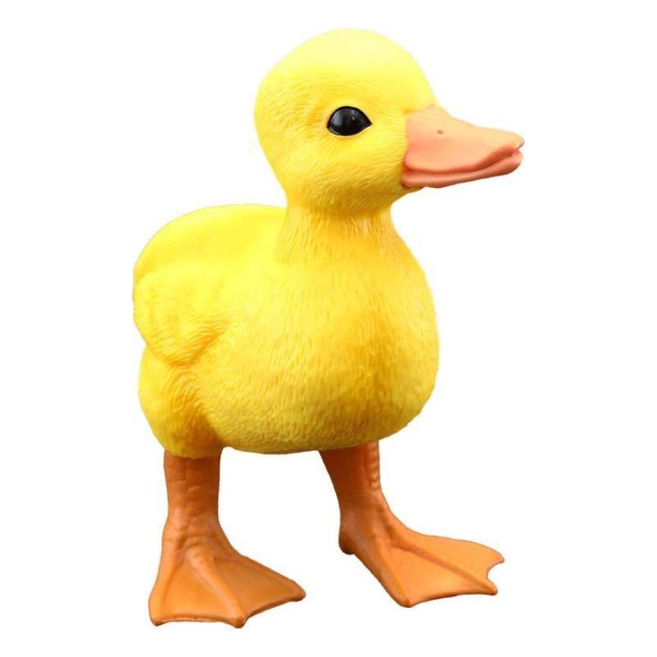 children-simulation-wildlife-animal-toys-simulation-model-yellow-duck-duck-duck-duck-gift-furnishing-articles