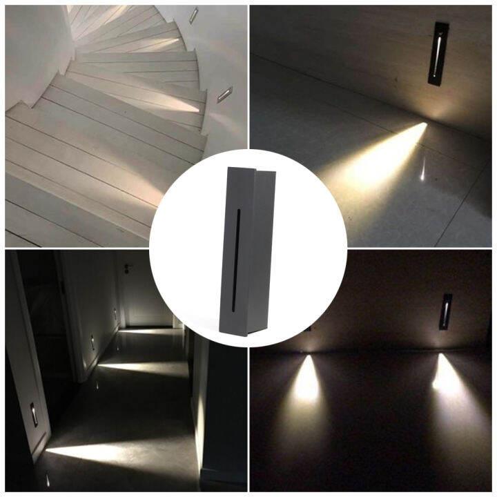 3w Recessed Led Stair Light Indoor Outdoor Step Lights Ladder Stairway