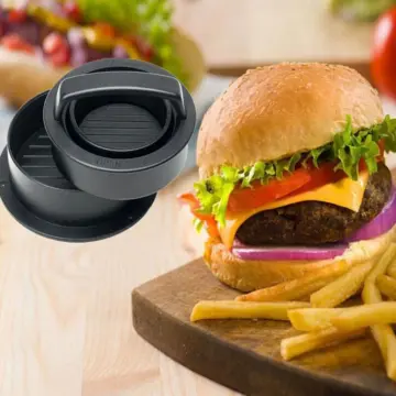 12CM Hamburger Maker Press Chopped Steak Meat Smasher Cutlet Mold  Croquettes Kitchen Cooking Tool Hamburgueria Diner Accessories