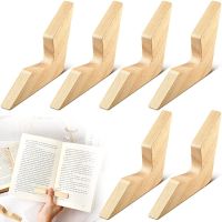 Portable Thumb Book Page Holder Thumb Bookmark Handmade Wood Page Spreader for Reading Book Lover Boy Girl Office Worker