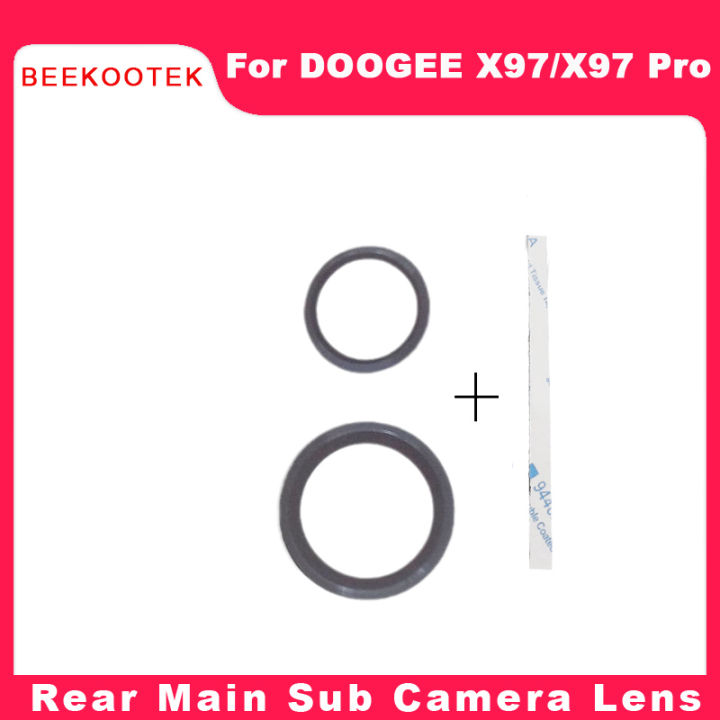 ใหม่ Original Doogee X97/X97 Pro เลนส์กล้องด้านหลังด้านหลังหลักเลนส์กล้องย่อยฝาครอบกระจกสำหรับ Doogee X97 Pro โทรศัพท์มือถือสมาร์ท-iewo9238