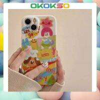 [OKOKSO] เคสมือถือ แบบนิ่ม ลายการ์ตูนภาพวาดสีน้ํามัน กันกระแทก สําหรับ OPPO Reno9 Reno8 Reno7pro reno6 7z 8T 5 R17 A72 A53 A9 2023 F11 A31 F9 A15 A3S A78 A77Findx5pro