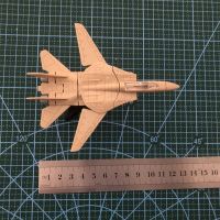 F-14A นักสู้ของเล่นขนาดเล็กแมวแมวโมเดลพลาสติกทหารประกอบรูปปริศนาของเล่นเครื่องบินฉากคอลเลกชันเกมทราย