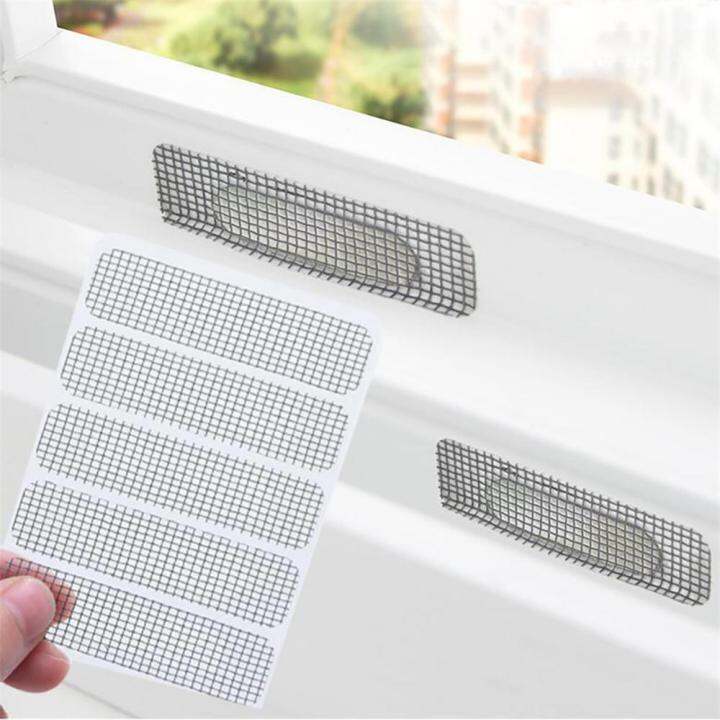 5pcs-anti-insect-fly-bug-door-window-mosquito-screen-net-repair-tape-patch-adhesive-window-repair-accessories