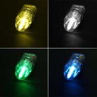 【สต๊อกพร้อม】เหยื่อล่อไฟ LED แบบมีไฟ LED ทรงหยดน้ำลึกใต้น้ำ