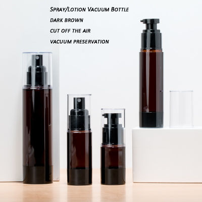 Spray Portable Liquid Cream Lotion Foundation Bottle Press Sub-bottle Light-proof Vacuum
