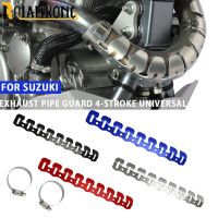 Motorcycle Universal Accessories EXhaust Pipe Guard Dirt bike For SUZUKI RM-Z250/Stroke RM-Z450 4-Stroke RMZ RM Z 250 450