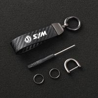 Leather Motorcycle keychain for SYM JOYMAX Z 125/250/300 MAXSYM 400i 600i TL500 CRUiSYM 300 GTS 300i T2 T3 Joyride 200 Key Chains