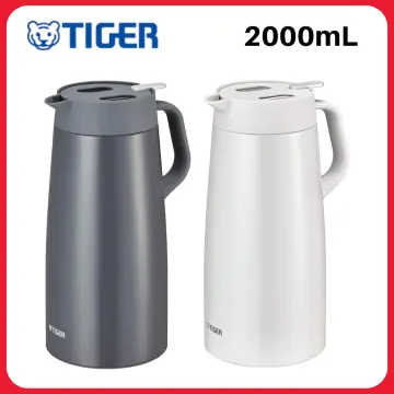 Tiger Thermos Water Bottle 480ml TIGER Mug Bottle One Touch Lightweight  MKA-K048WK White