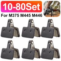 10-80 Set MTB Bike Hydraulic Brake Pads for Shimano xt M445 355 395 Magura Bicycle Parts Cycling Organic Resin Disc Brake Pads