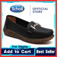 รองเท้าผู้หญิง Scholl Scholl รองเท้าแตะหนังของผู้หญิงรองเท้าสตรี Kasut Wanita รองเท้าแตะลำลอง Scholl รองเท้าแตะสตรี Scholl สำหรับผู้หญิง Scholl รองเท้าแตะโบฮีเมียผู้หญิงรองเท้าโบ้ทรองเท้าโลฟเฟอร์แบน