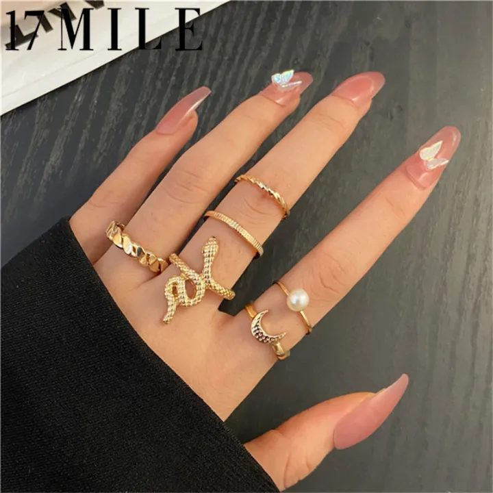 Luxury Music Symbol Hollow Out Finger Ring Personality, 60% OFF