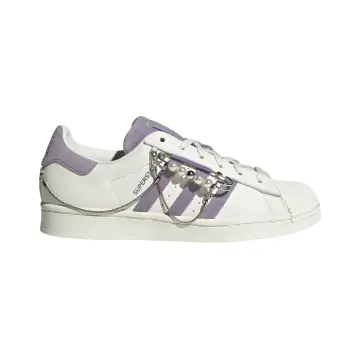 Superstar slip cheap on womens purple