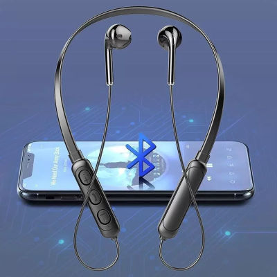 Neck Hanging Wireless Headphones Wireless Sports Earphone Headset Hanging Neck Bluetooth 5.0 In Ear Headset