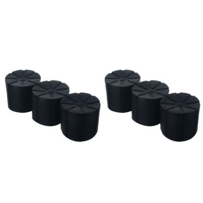 6Pcs Waterproof Silicone Universal Lens Cap Cover for 65-110mm DSLR Camera Lenses