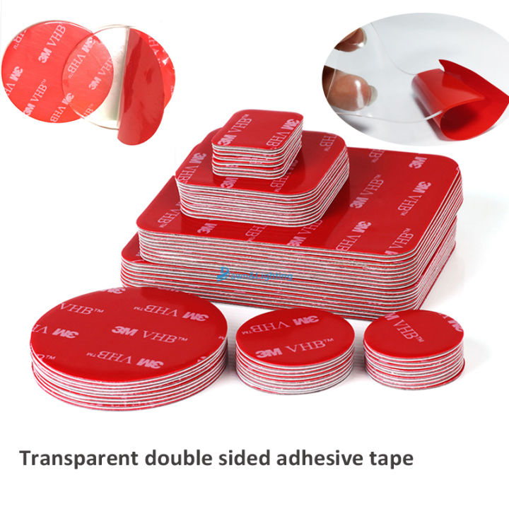 transparent-acrylic-double-sided-adhesive-tape-vhb-3m-strong-adhesive-patch-waterproof-no-trace-high-temperature-resistance