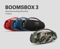 ลำโพงบลูทูธJBL Boombox 3 Bluetooth Speaker ลำโพงบรูทูธเบสแบบพกพากันน้ำ เชื่อมต่อในซีรีส์ เคื่องเสียงกลางแจ้งBoomsbox3