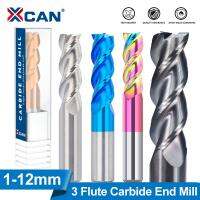 เครื่องกัด2 XCAN 1-12มม. 3ดอกกัดคาร์ไบด์ชิ้นส่วนเครื่องจักร CNC สำหรับอลูมิเนียมไฟเบอร์กลาสอะคริลิคไม้ทองแดงพลาสติก