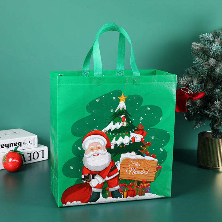 santa-themed-party-christmas-shopping-accessories-christmas-party-supplies-non-woven-shopping-bag-gift-bag-for-christmas