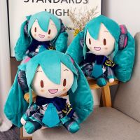 32CM Anime Hatsune Miku Plush Puppet Baby Kawaii Doll Toys Girl Birthday Party Christmas Decoration Ornaments