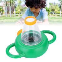 Two Way Insect Bug Viewer ของเล่นเพื่อการศึกษากำลังขยาย 4 เท่าสำหรับเด็กเด็ก